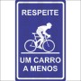 Respeite um carro a menos  